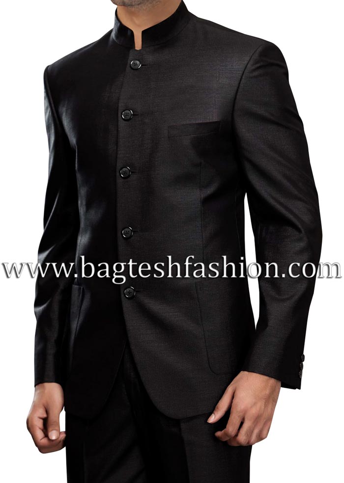 Ethnic Black Jodhpuri Suit Online | Bagtesh Fashion
