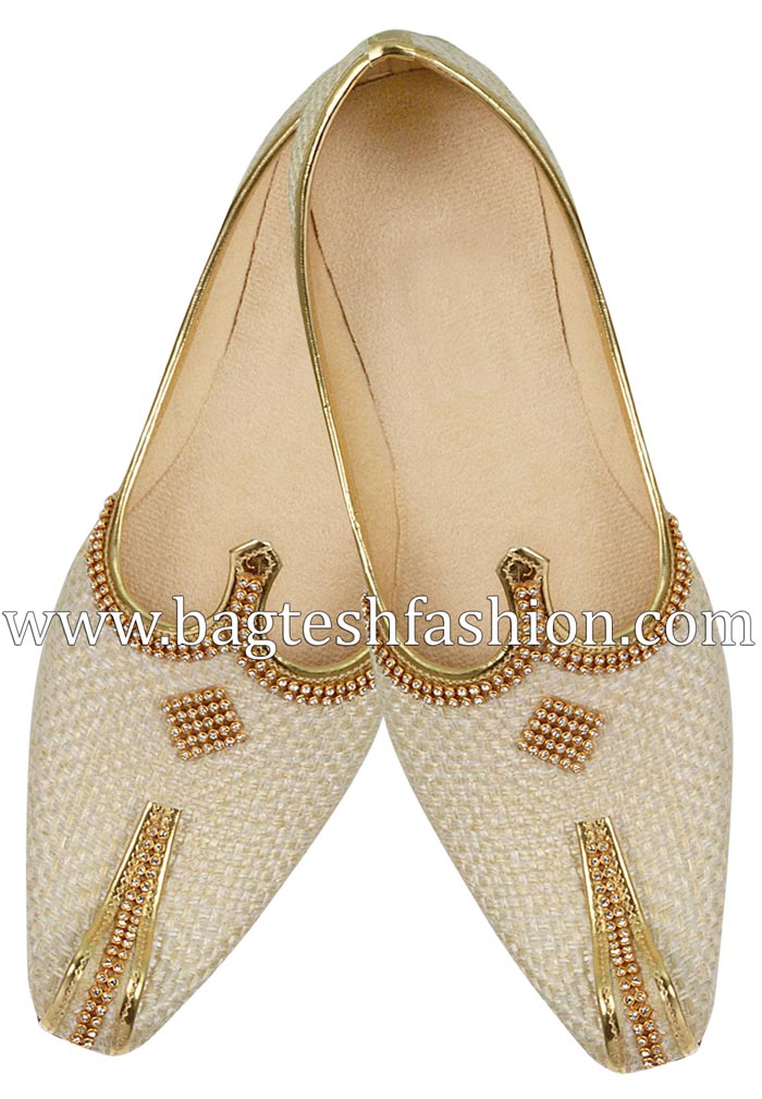 Indian Wedding Footwear, Mens Mojari 