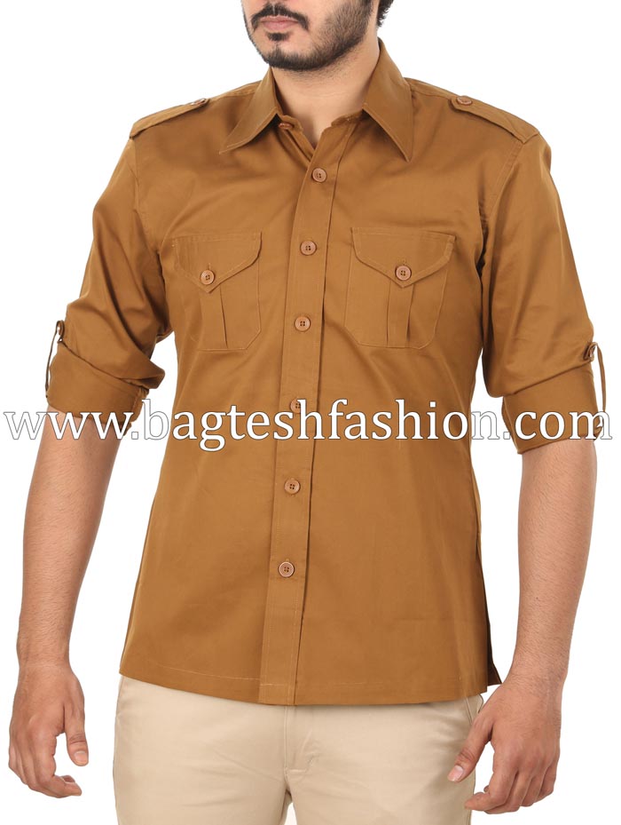 Mens Cotton Hunting Shirt at best price in Jodhpur by Sumit