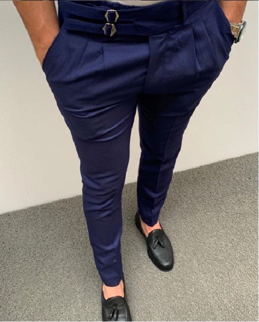 pesado Slim Fit Men Blue Trousers - Buy pesado Slim Fit Men Blue Trousers  Online at Best Prices in India | Flipkart.com