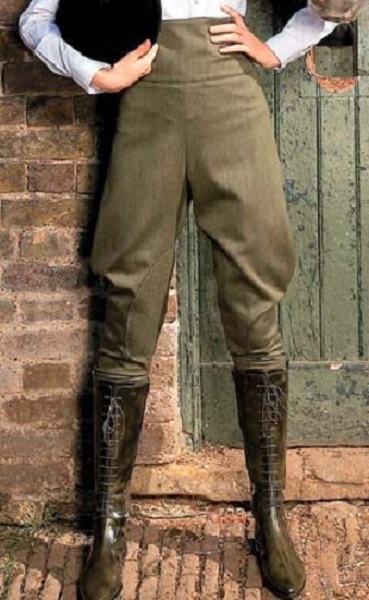 Equestrian Olive Green Riding Jodhpurs