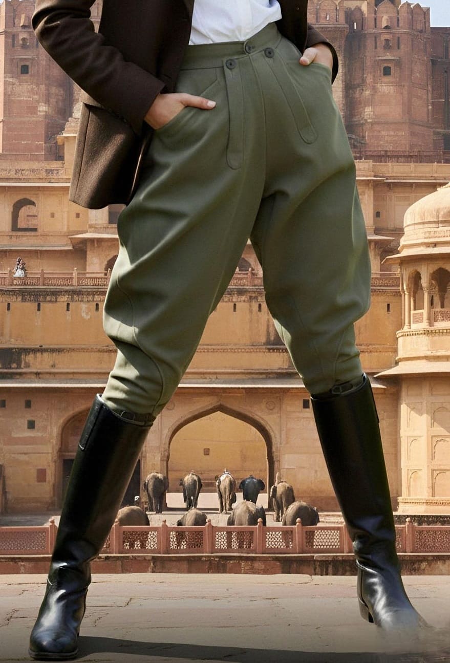 Luxury Jodhpur Style Trousers